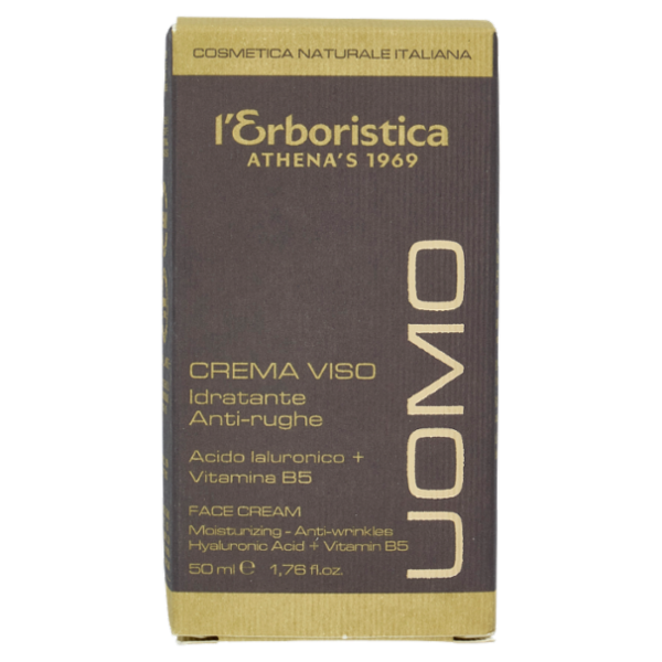 l'Erboristica Uomo Crema Viso Idratante Anti-Rughe 50 ml