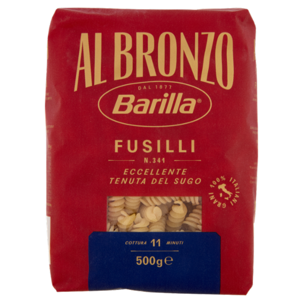 Barilla Al Bronzo Pasta Fusilli 500g
