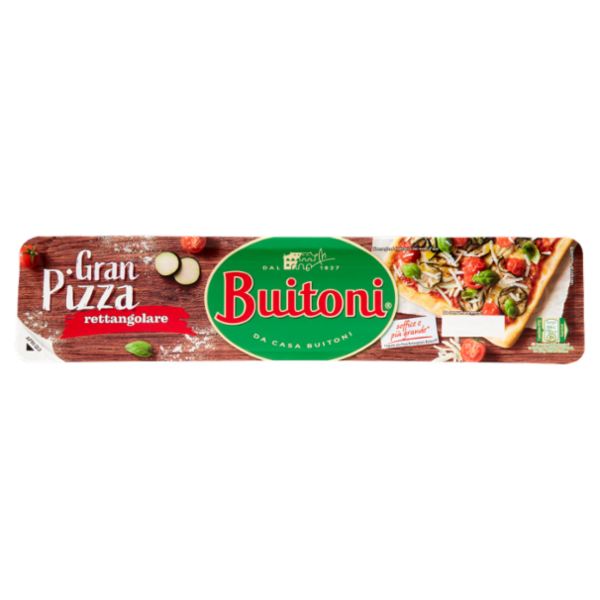 BUITONI Gran Pizza Pasta Fresca Stesa per Pizza Rettangolare Rotolo 460 g
