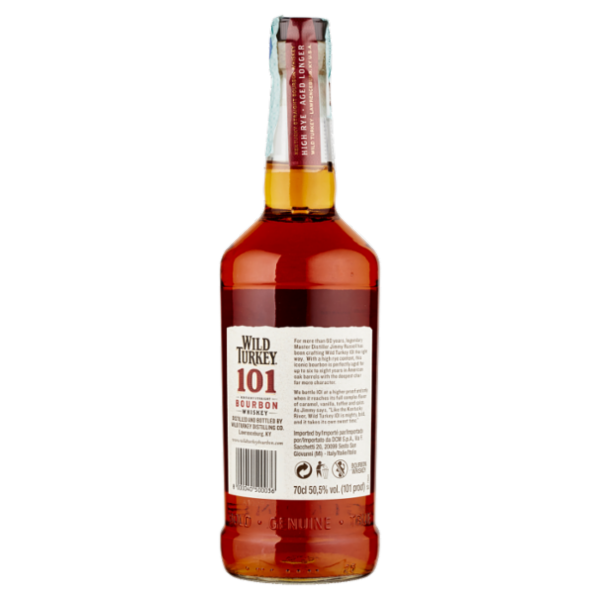 Wild Turkey 101 Bourbon Whiskey 70 cl