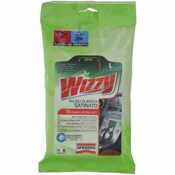 Panno Auto Pulisci Plastica Satinato