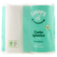 Happy dì Carta Igienica 2 Veli 300 Strappi 4 Rotoli