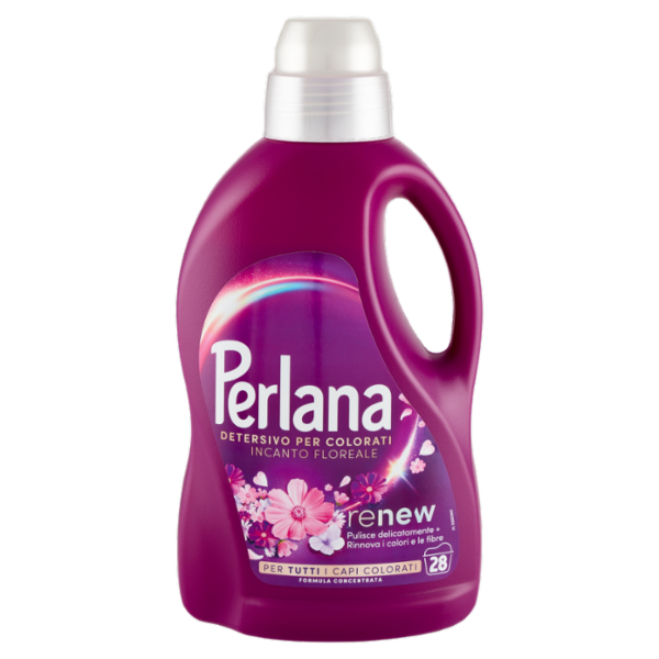PERLANA Detersivo Colorati Incanto Floreale 28 lavaggi 1.400 mL