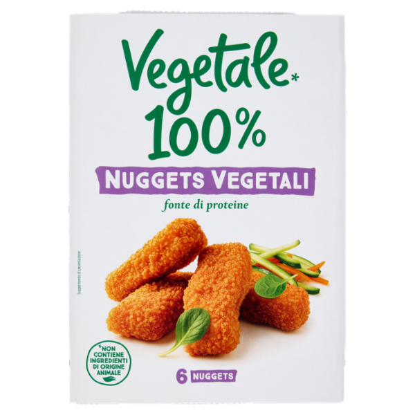 Vegetale 100% 6 Nuggets Vegetali 150 g