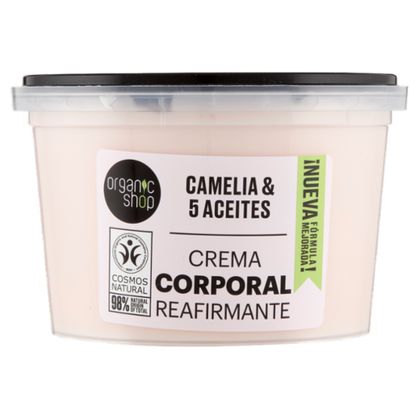 organic shop Crema Corpo Rassodante Camelia & 5 Aceites 250 ml