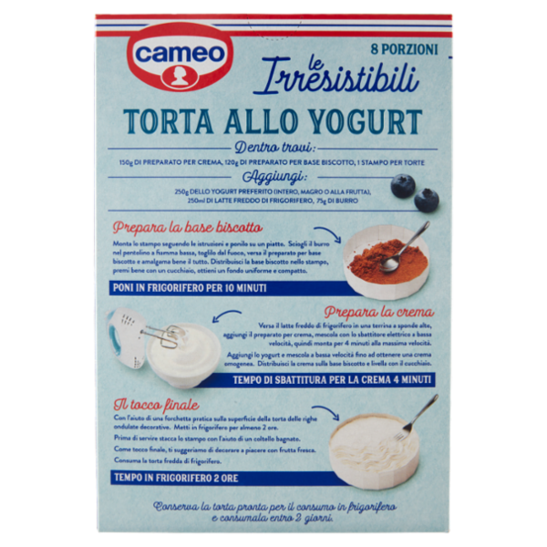 cameo le Irresistibili Torta allo Yogurt 270 g