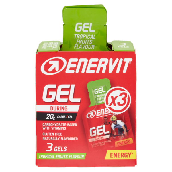 Enervit Gel Tropical Fruits Flavour 3 x 25 ml