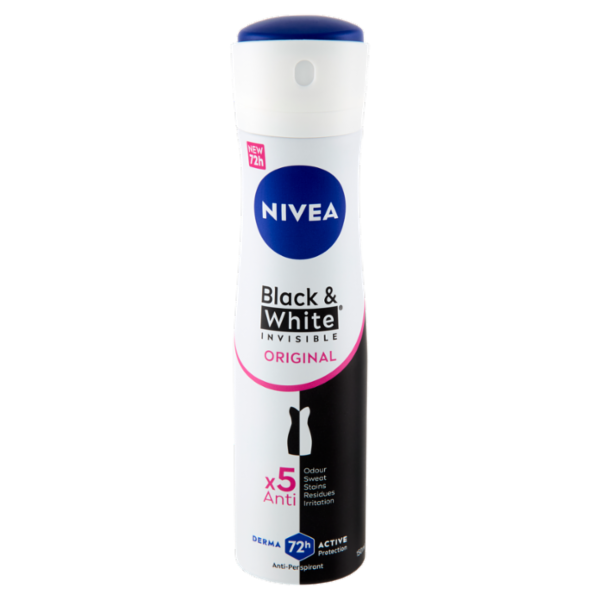Nivea Black & White Inivisible Original Anti-Perspirant 150 ml