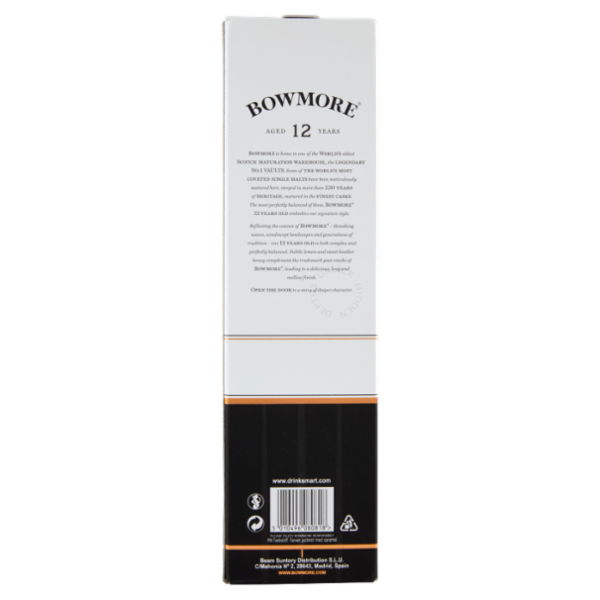 Bowmore Islay Single Malt Scotch Whisky Aged 12 Years 700 ml