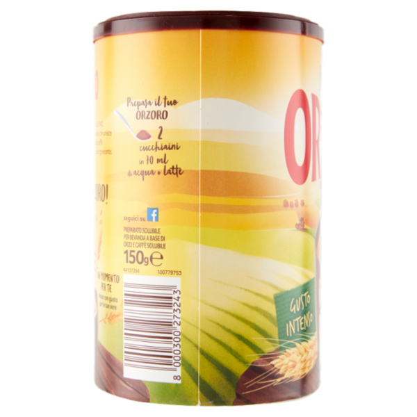 NESTLÉ ORZORO Orzo e Caffè Solubile barattolo 150 g