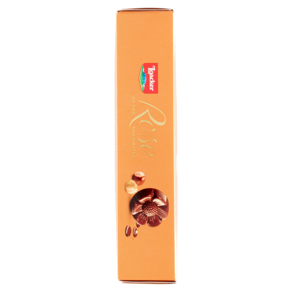 Loacker Praline Wafer Rose of the Dolomites con cioccolato al latte e crema alla nocciola 12,5gx4