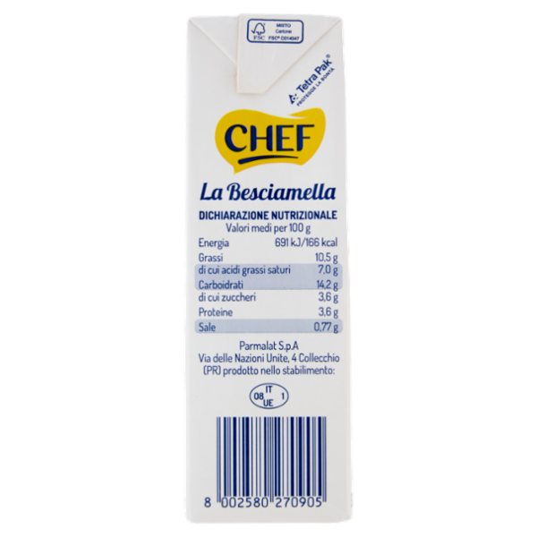 Chef la Besciamella 500 ml