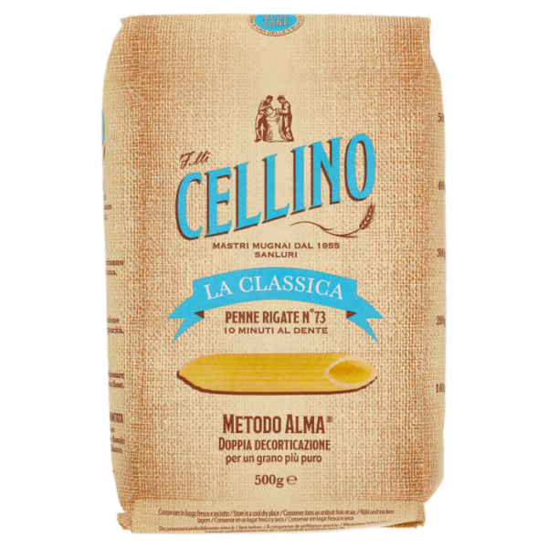 F.lli Cellino La Classica Penne Rigate N°73 500 g
