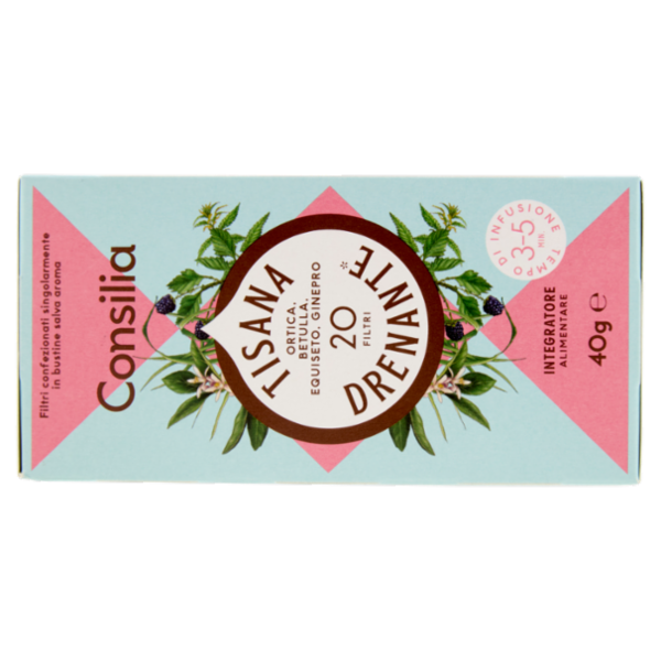 Consilia Tisana Drenante 20 Filtri 40 g