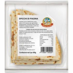 L'Angolo della Piada Piadina A Spicchi 400g