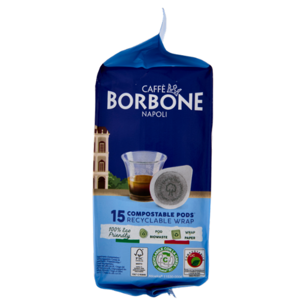 Caffè Borbone Miscela Nobile Cialde Compostabili* 15 x 7,2 g