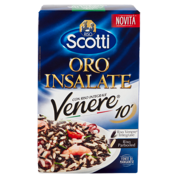 Riso Scotti Oro Insalate con Riso Integrale Venere 10' 800 g