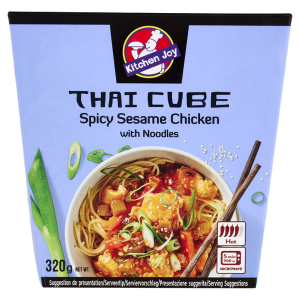 Kitchen Joy Thai Cube Spicy Sesame Chicken with Noodles 320 g