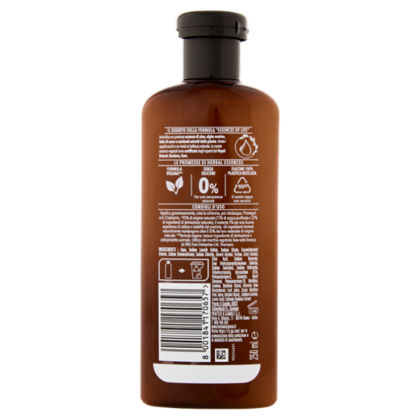 Herbal Essences Shampoo Formula Vegana Idrata con Olio di Cocco 250 ml