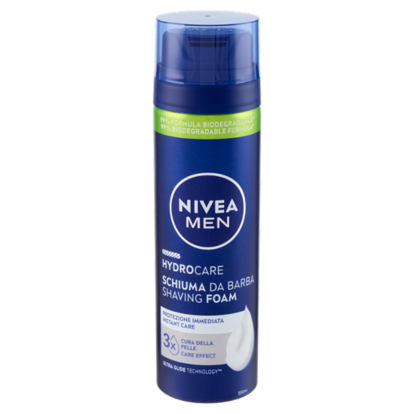Nivea Men Hydrocare Schiuma da Barba 200 ml