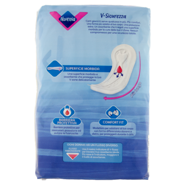Nuvenia comfort & protezione Sottile Lungo 16 pz