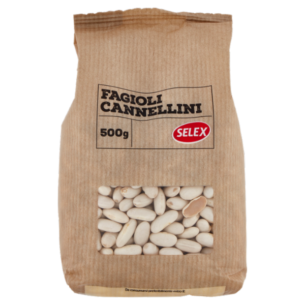 Selex Legumi Secchi Fagioli Cannellini 500 g