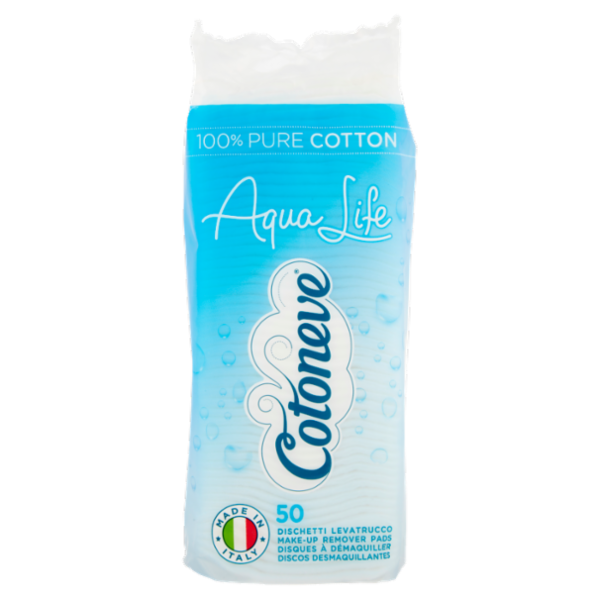 Cotoneve Aqua Life Dischetti Levatrucco 50 pz