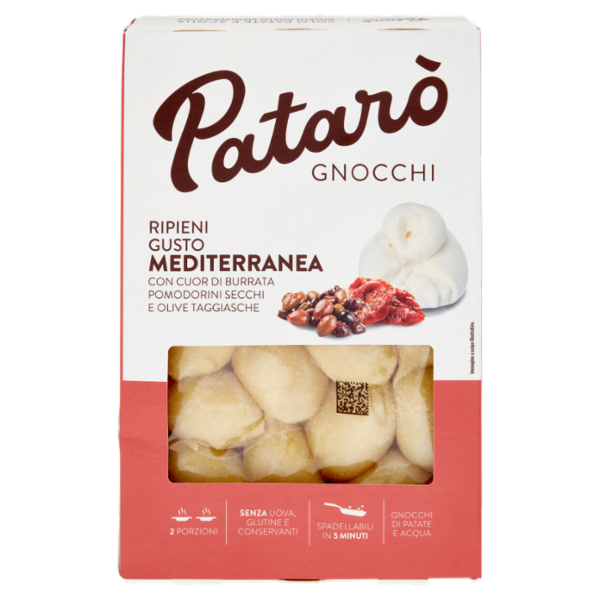 Patarò Gnocchi Ripieni Gusto Mediterranea 400 g