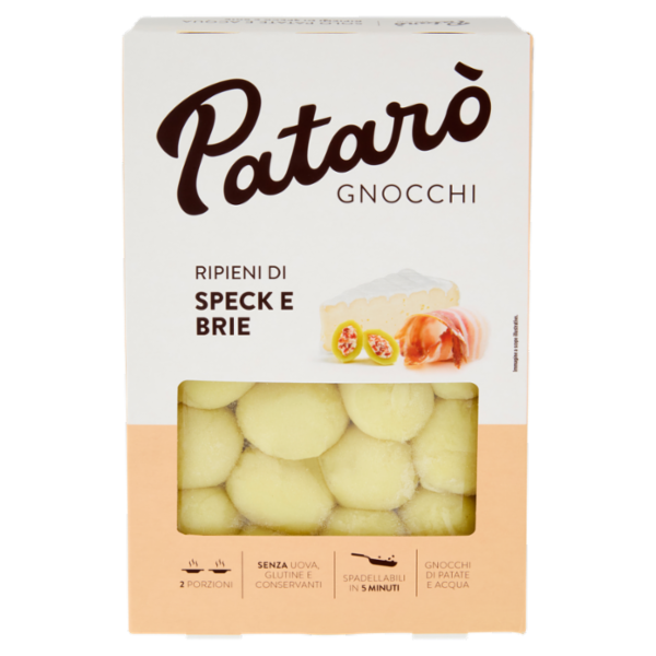 Patarò Gnocchi Ripieni di Speck e Brie 400 g
