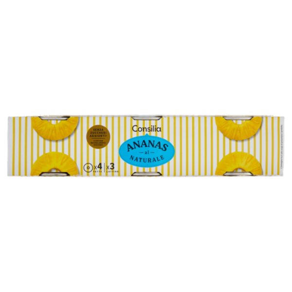 Consilia Saper Scegliere Ananas al naturale 3 x 227 g