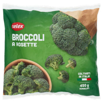 Selex Broccoli a Rosette Surgelati 450 g