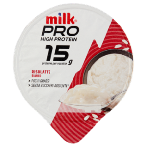 Milk Pro High Protein 15g Risolatte Bianco 160 g