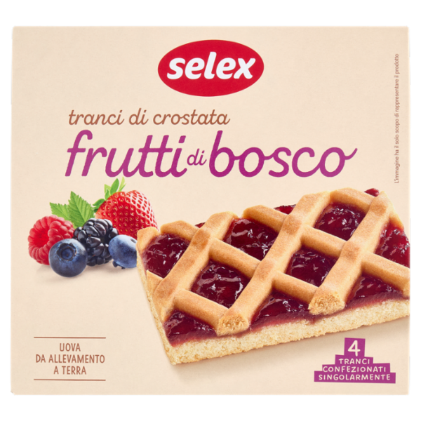 Selex Trancio di Crostata ai Frutti di Bosco 200 g
