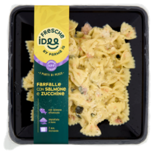 Fresche Idee I Piatti Di Pesce Farfalle Con Salmone e Zucchine 250 g