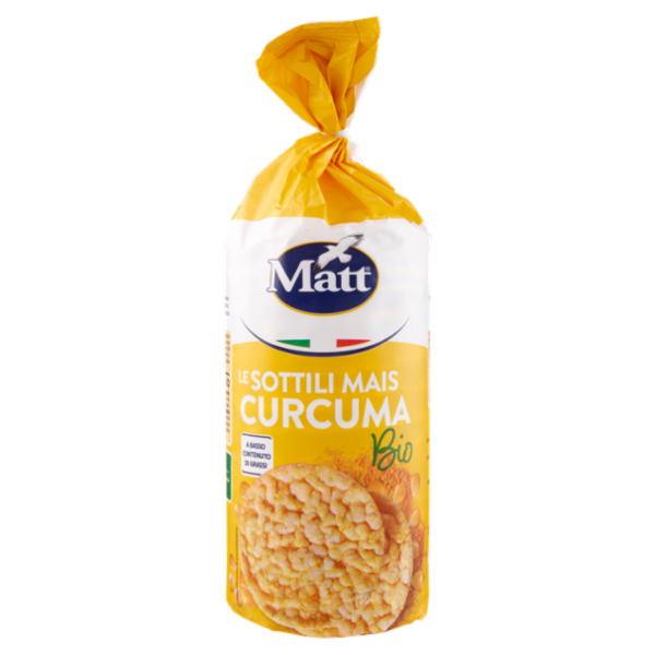 Matt le Sottili Mais Curcuma Bio 130 g