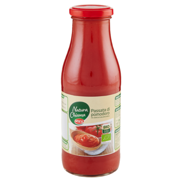 Selex Natura Chiama Passata Di Pomodoro Biologica 500 G