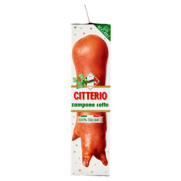 Citterio bencotti zampone cotto 1000 g