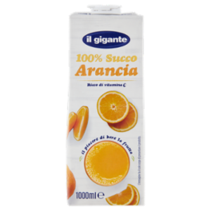 IL GIGANTE 100% Succo Arancia 1000 Ml