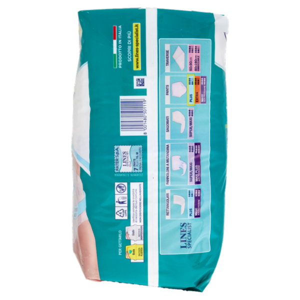 Lines Specialist Pants Unisex Plus Taglia M 7 pz