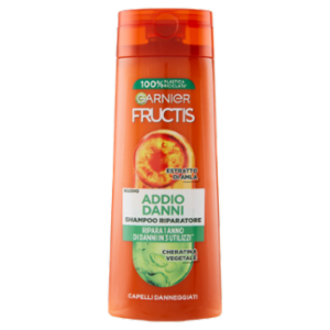 Garnier Fructis Shampoo Riparatore Addio Danni, Per Capelli Danneggiati, 250 Ml