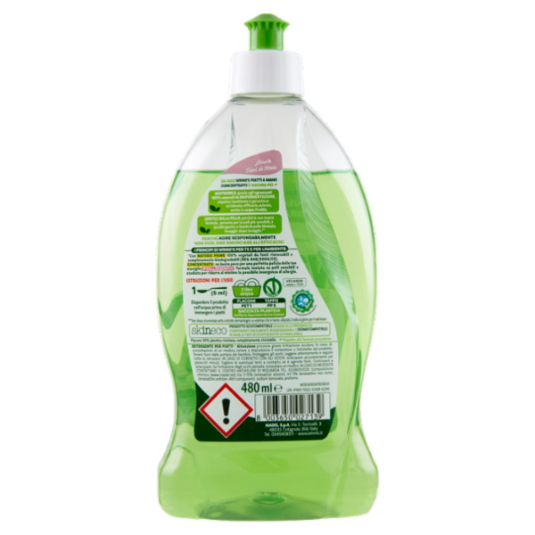 Winni's Naturel Piatti Concentrato Lime e fiori di Mela 480 ml