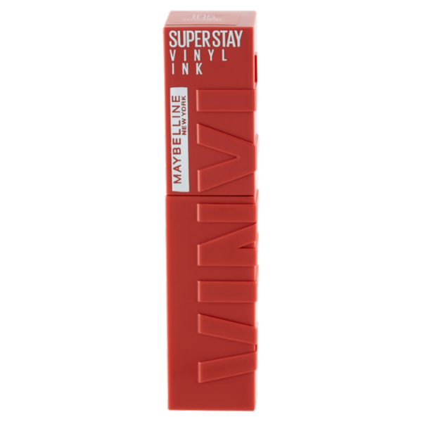 Maybelline New York Rossetto a Lunga Tenuta Effetto Vinilico Superstay Vinyl Ink 105 Golden