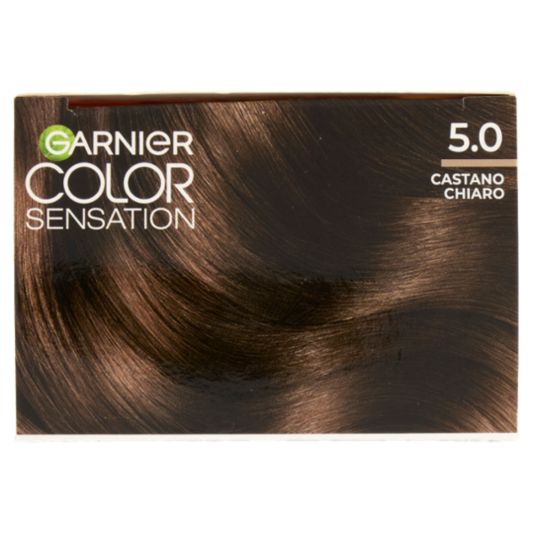 Garnier Color Sensation Colorazione Permanente in Crema 5.0 Castano Chiaro