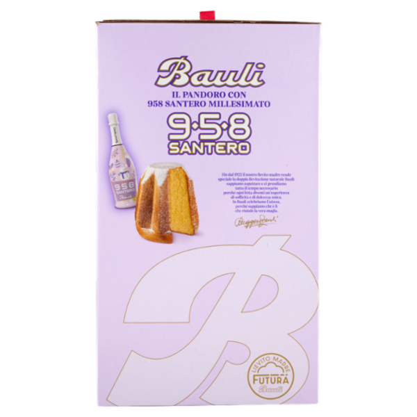 Bauli il Pandoro 700 g + con 958 Santero Millesimato 75 cl