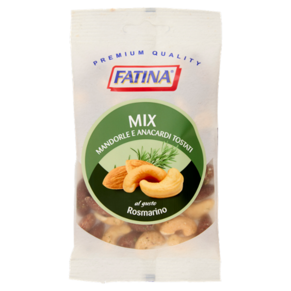 Fatina Mix Mandorle e Anacardi Tostati al gusto Rosmarino 70 g