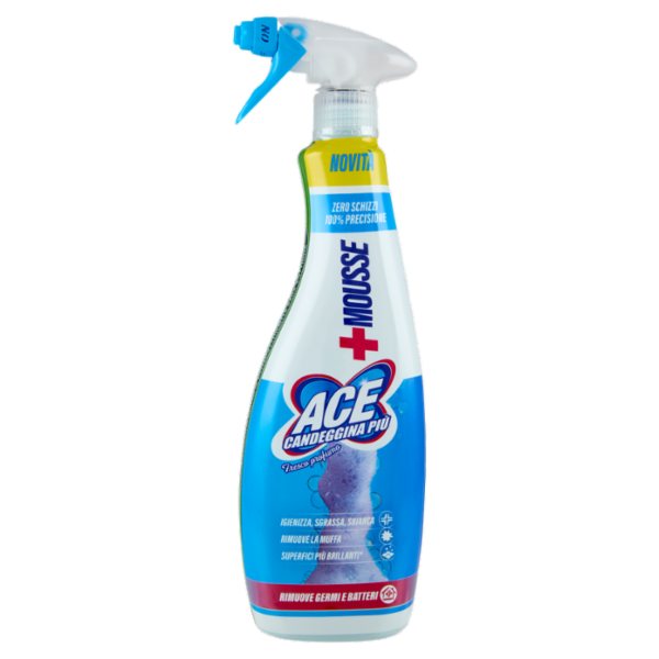 Ace Candeggina Più +Mousse Fresco profumo 690 ml