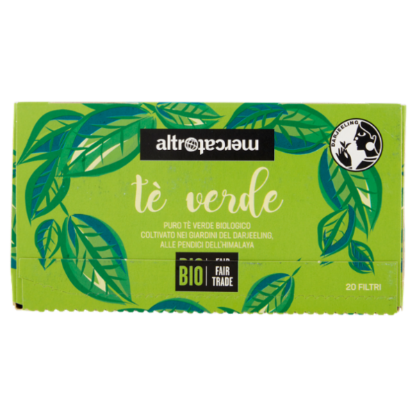altromercato Bio tè verde 20 Filtri 40 g