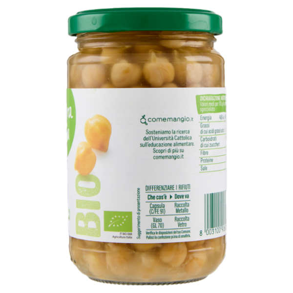 Selex Natura Chiama Ceci Lessati Italiani Biologici 300 g