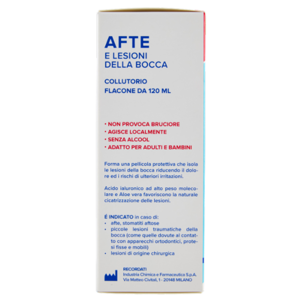 Alovex Afte e Lesioni della Bocca Collutorio 120 ml