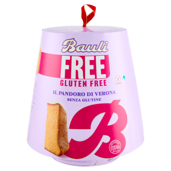 Bauli Free Gluten Free il Pandoro di Verona Senza Glutine 500 g